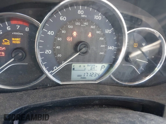 2016 Toyota Corolla L with VIN 2T1BURHE3GC683927, listed as a IAAI auction lot 41058995 with 171,234 mi miles and . Bid and sale history available at DreamBid. Image 7.