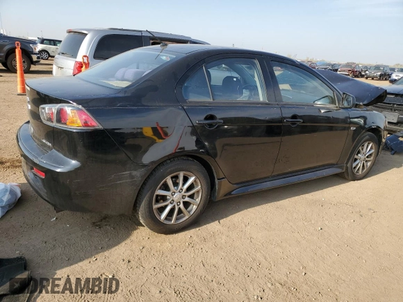 2015 Mitsubishi Lancer ES with VIN JA32U2FU5FU021817, listed as a Copart auction lot 54495595 with 95,349 mi miles and Salvage title. Bid and sale history available at DreamBid. Image 3.