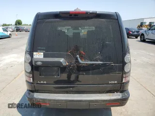 2015 Land Rover LR4 HSE with VIN SALAG2V62FA769135, listed as a Copart auction lot 59717385 with 73,679 mi miles and Salvage title. Bid and sale history available at DreamBid. Image 6.