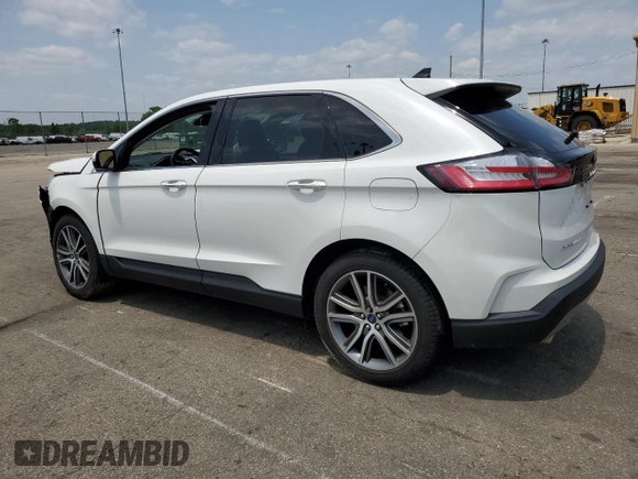 2022 Ford Edge Titanium with VIN 2FMPK4K92NBA96324, listed as a Copart auction lot 60516385 with Not provided miles and Salvage title. Bid and sale history available at DreamBid. Image 2.