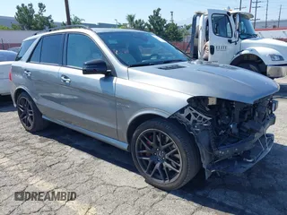 2016 Mercedes-Benz GLE 63 S AMG with VIN 4JGDA7FB6GA631271, listed as a IAAI auction lot 42470832 with 120,972 mi miles and . Bid and sale history available at DreamBid. Image 1.