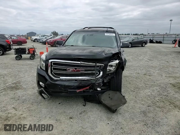 2016 GMC Yukon XL SLT with VIN 1GKS2GKC9GR251418, listed as a Copart auction lot 53750035 with 109,035 mi miles and Salvage Title. Bid and sale history available at DreamBid. Image 11.