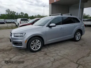 2018 Audi Q7 Premium Plus z VIN WA1LABF78JD018549, wystawiony jako Copart lot #58499685 z przebiegiem 98 123 mil mil oraz Tytuł czysty. Historia ofert i sprzedaży dostępna na DreamBid. Obrazek 1.