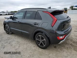 2023 Kia Niro LX with VIN KNDCP3LE8P5087676, listed as a Copart auction lot 88252935 with 14,805 mi miles and Salvage Title. Bid and sale history available at carsss.com. Image 2.