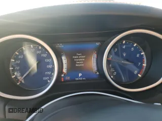 2017 Maserati Ghibli with VIN ZAM57XSS2H1249720, listed as a Copart auction lot 80409684 with 56,769 mi miles and Salvage Title. Bid and sale history available at carsss.com. Image 9.