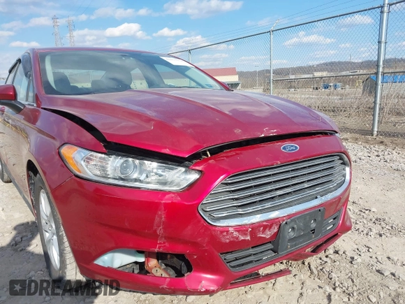 2015 Ford Fusion S with VIN 3FA6P0G72FR190407, listed as a IAAI auction lot 41875138 with 109,180 mi miles. Bid and sale history available at carsss.com. Image 6.