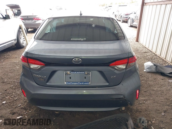 2020 Toyota Corolla LE with VIN 5YFEPRAEXLP062497, listed as a IAAI auction lot 41735577 with 1 mi miles. Bid and sale history available at carsss.com. Image 17.