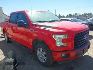 2015 Ford F-150 XL with VIN 1FTEW1CP9FKF15532, listed as a IAAI auction lot 41743319 with 1 mi miles. Bid and sale history available at carsss.com. Image 1.