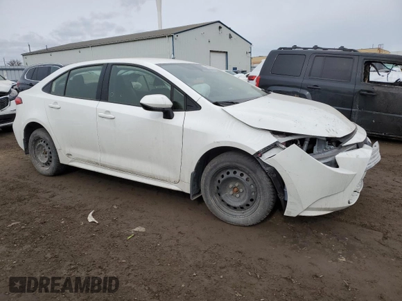 2023 Toyota Corolla Hybrid LE with VIN JTDBDMHE5P3006888, listed as a Copart auction lot 47601245 with 0 mi miles and Salvage Title. Bid and sale history available at carsss.com. Image 4.