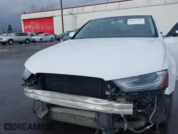 2015 Audi A4 Premium with VIN WAUBFAFL7FN042236, listed as a IAAI auction lot 41517526 with 146,325 mi miles. Bid and sale history available at carsss.com. Image 6.