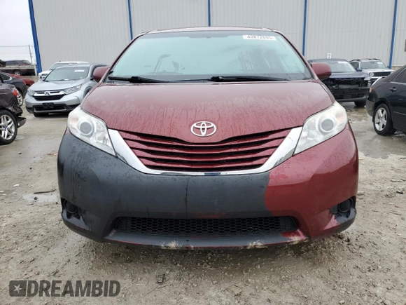 2017 Toyota Sienna LE with VIN 5TDJZ3DC1HS168822, listed as a Copart auction lot 43872695 with 123,681 mi miles and Non Repairable. Bid and sale history available at carsss.com. Image 5.