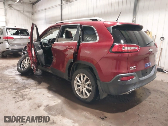 2014 Jeep Cherokee Limited z VIN 1C4PJMDS6EW169216, wystawiony jako IAAI lot #42395655 z przebiegiem 76 674 mil mil oraz . Historia ofert i sprzedaży dostępna na DreamBid. Obrazek 3.