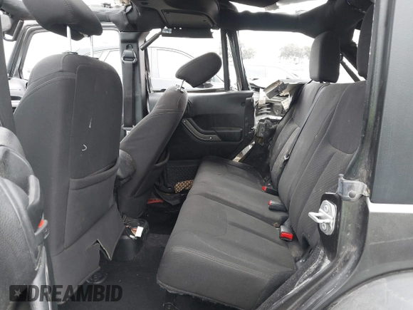 2018 Jeep Wrangler JK Unlimited Sport with VIN 1C4BJWDG3JL828513, listed as a IAAI auction lot 41535694 with 160,254 mi miles. Bid and sale history available at carsss.com. Image 8.