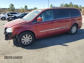 2014 Chrysler Town & Country Touring with VIN 2C4RC1BG7ER292855, listed as a Copart auction lot 50537675 with 164,903 mi miles and Salvage Title. Bid and sale history available at carsss.com. Image 1.