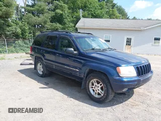 2000 Jeep Grand Cherokee Limited z VIN 1J4GW58N8YC336557, wystawiony jako IAAI lot #42820940 z przebiegiem 107 642 mil mil oraz . Historia ofert i sprzedaży dostępna na DreamBid. Obrazek 1.