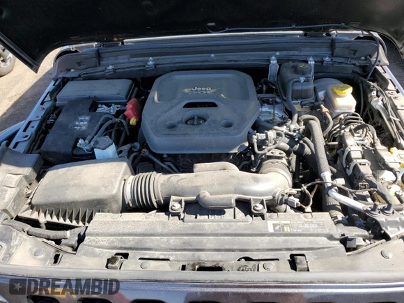 2020 Jeep Wrangler Unlimited Willys with VIN 1C4HJXDN6LW116397, listed as a Copart auction lot 49473715 with 54,981 mi miles and Salvage title. Bid and sale history available at DreamBid. Image 11.