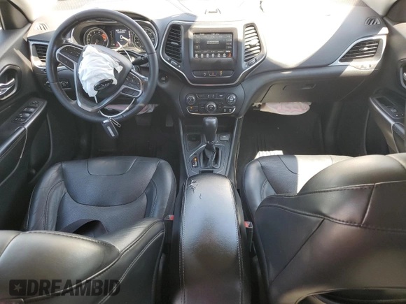 2021 Jeep Cherokee Latitude Lux with VIN 1C4PJLMX6MD103653, listed as a Copart auction lot 57706995 with 74,993 mi miles and Salvage title. Bid and sale history available at DreamBid. Image 8.
