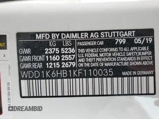 2019 Mercedes-Benz E-Class E 450 with VIN WDD1K6HB1KF110035, listed as a Copart auction lot 44922074 with 0 mi miles. Bid and sale history available at carsss.com. Image 13.
