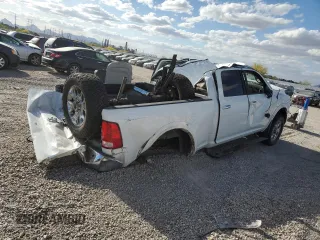 2011 Ram 2500 Laramie Longhorn with VIN 3D7UT2CL3BG539792, listed as a Copart auction lot 53748235 with 153,666 mi miles and Salvage title. Bid and sale history available at DreamBid. Image 3.