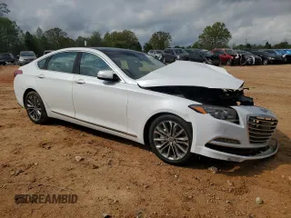 2016 Hyundai Genesis 3.8L z VIN KMHGN4JE7GU134715, wystawiony jako Copart lot #51844625 z przebiegiem 149 594 mil mil oraz Szkody całkowita. Historia ofert i sprzedaży dostępna na DreamBid. Obrazek 4.
