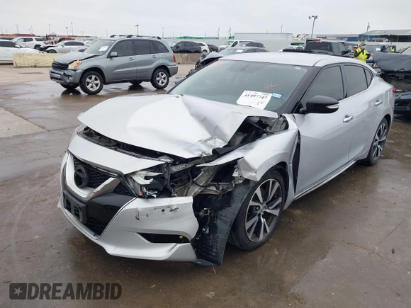 2017 Nissan Maxima S with VIN 1N4AA6AP0HC413164, listed as a IAAI auction lot 41497747 with 225,799 mi miles and . Bid and sale history available at DreamBid. Image 20.