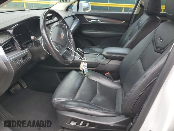 2018 Cadillac XT5 Premium Luxury AWD with VIN 1GYKNFRS6JZ178777, listed as a Copart auction lot 57527735 with 92,086 mi miles and Salvage title. Bid and sale history available at DreamBid. Image 7.