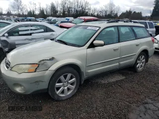 2006 Subaru Legacy Outback Limited with VIN 4S4BP62C167360968, listed as a Copart auction lot 47484445 with 186,179 mi miles and Salvage title. Bid and sale history available at DreamBid. Image 1.
