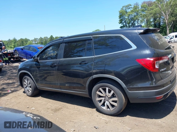 2019 Honda Pilot EX-L with VIN 5FNYF6H52KB006469, listed as a IAAI auction lot 42103135 with 12,757 mi miles and . Bid and sale history available at DreamBid. Image 14.