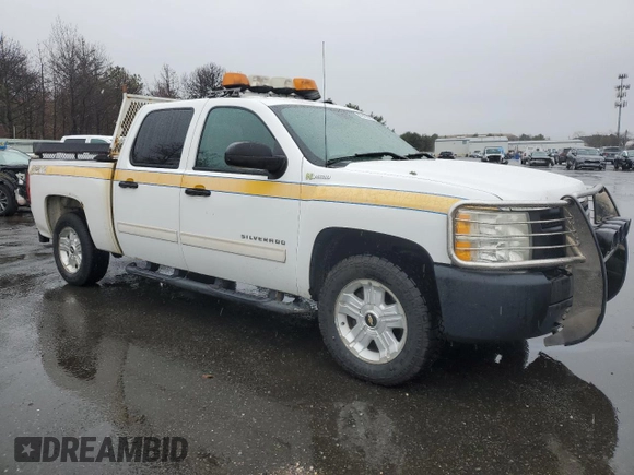 2010 Chevrolet Silverado 1500 1HY with VIN 3GCXKUEJ0AG216204, listed as a Copart auction lot 50546545 with 99,576 mi miles and Salvage Title. Bid and sale history available at DreamBid. Image 4.