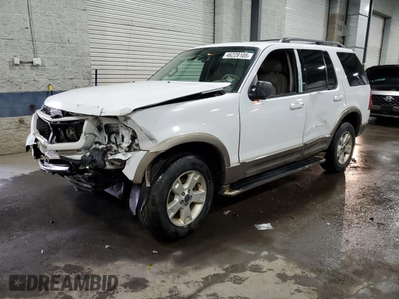 2003 Ford Explorer z VIN 1FMZU84K33ZB53800, wystawiony jako Copart lot #46228105 z przebiegiem 185 178 mil mil oraz Nie do naprawy • Non repairable. Historia ofert i sprzedaży dostępna na DreamBid. Obrazek 1.