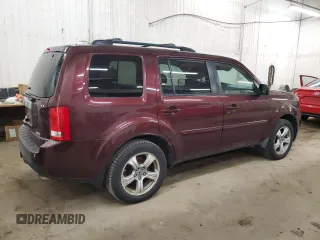 2012 Honda Pilot EX-L with VIN 5FNYF4H67CB045802, listed as a Copart auction lot 54498565 with 260,977 mi miles and Clean Title. Bid and sale history available at carsss.com. Image 3.