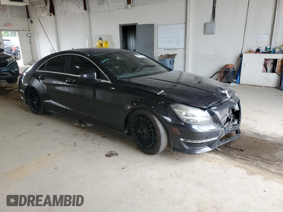 2014 Mercedes-Benz CLS 550 with VIN WDDLJ7DB3EA117402, listed as a Copart auction lot 63158185 with 146,038 mi miles and Clean title. Bid and sale history available at DreamBid. Image 4.