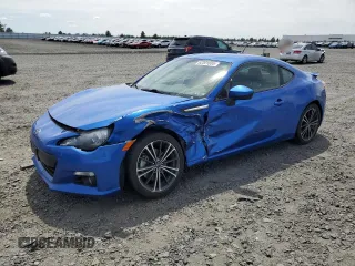 2013 Subaru BRZ Limited with VIN JF1ZCAC11D1611587, listed as a Copart auction lot 62201655 with 76,909 mi miles and Salvage title. Bid and sale history available at DreamBid. Image 1.