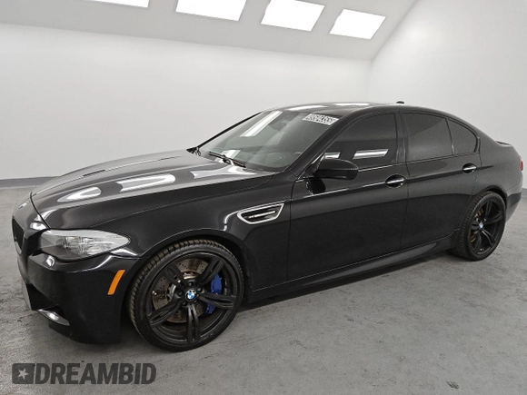 2013 BMW M5 with VIN WBSFV9C53DD096060, listed as a Copart auction lot 49504355 with 116,389 mi miles and Clean Title. Bid and sale history available at carsss.com. Image 1.