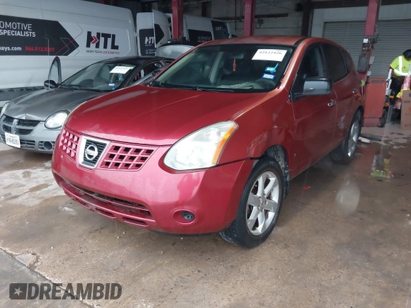 2010 Nissan Rogue S with VIN JN8AS5MT4AW014261, listed as a IAAI auction lot 42122426 with 181,873 mi miles and . Bid and sale history available at carsss.com. Image 2.
