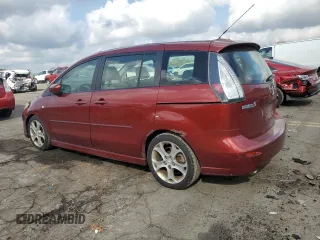 2008 Mazda 5 Sport with VIN JM1CR293780303218, listed as a Copart auction lot 73722064 with 125,613 mi miles and Salvage Title. Bid and sale history available at DreamBid. Image 2.