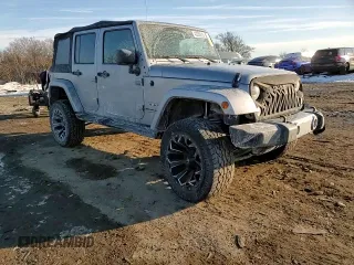 2018 Jeep Wrangler JK Unlimited Sahara with VIN 1C4HJWEGXJL922218, listed as a Copart auction lot 42282815 with 124,637 mi miles and Salvage Title. Bid and sale history available at carsss.com. Image 10.