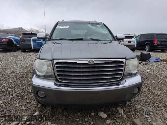2008 Chrysler Aspen Limited z VIN 1A8HW58N98F122842, wystawiony jako Copart lot #86193384 z przebiegiem 205 049 mil mil oraz Szkoda całkowita • Salvage title. Historia ofert i sprzedaży dostępna na DreamBid. Obrazek 5.