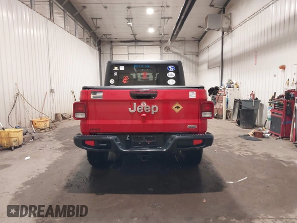 2020 Jeep Gladiator Overland with VIN 1C6HJTFG1LL129994, listed as a IAAI auction lot 42244189 with 46,414 mi miles and . Bid and sale history available at DreamBid. Image 17.