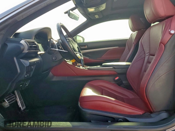 2016 Lexus RC 350 F Sport z VIN JTHHE5BC0G5013836, wystawiony jako Copart lot #50095165 z przebiegiem 86 799 mil mil oraz Szkoda całkowita • Salvage title. Historia ofert i sprzedaży dostępna na DreamBid. Obrazek 7.