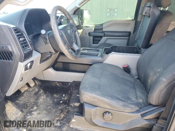 2017 Ford F-150 XL with VIN 1FTEW1EP9HFA31093, listed as a Copart auction lot 48939935 with 150,964 mi miles and Salvage Title. Bid and sale history available at carsss.com. Image 7.