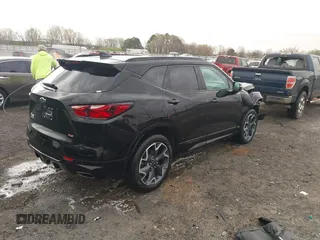 2020 Chevrolet Blazer RS z VIN 3GNKBERS4LS647266, wystawiony jako IAAI lot #41830369 z przebiegiem 79 098 mil mil oraz . Historia ofert i sprzedaży dostępna na DreamBid. Obrazek 4.