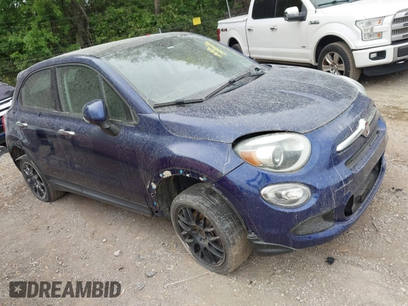 2017 FIAT 500X Pop z VIN ZFBCFYAB8HP535996, wystawiony jako IAAI lot #42234432 z przebiegiem 103 669 mil mil oraz . Historia ofert i sprzedaży dostępna na DreamBid. Obrazek 1.