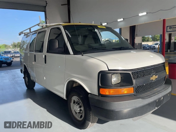 2015 Chevrolet Express Cargo with VIN 1GCWGFCF5F1172987, listed as a IAAI auction lot 42775101 with 159,466 mi miles and . Bid and sale history available at DreamBid. Image 25.