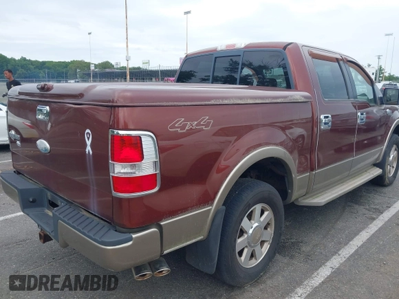 2006 Ford F-150 XLT with VIN 1FTPW14516KB25398, listed as a IAAI auction lot 42791888 with 228,058 mi miles and . Bid and sale history available at DreamBid. Image 4.