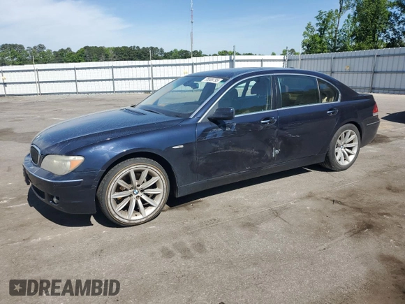 2008 BMW 7 Series 750Li z VIN WBAHN83598DT84968, wystawiony jako Copart lot #55589795 z przebiegiem 211 243 mil mil oraz Szkoda całkowita • Salvage title. Historia ofert i sprzedaży dostępna na DreamBid. Obrazek 1.