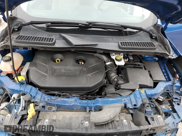 2017 Ford Escape SE with VIN 1FMCU0G99HUA25632, listed as a Copart auction lot 44786105 with 137,472 mi miles and Salvage Title. Bid and sale history available at DreamBid. Image 12.