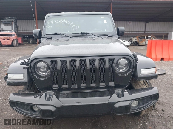 2023 Jeep Wrangler Sahara with VIN 1C4HJXEN4PW533148, listed as a IAAI auction lot 41476541 with 35,195 mi miles. Bid and sale history available at carsss.com. Image 12.