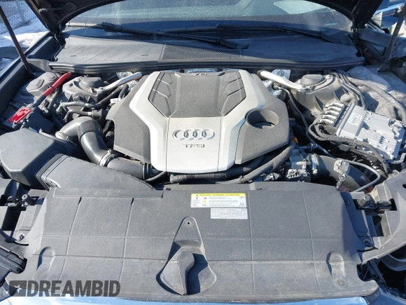 2019 Audi A6 Premium Plus with VIN WAUL2AF24KN063790, listed as a IAAI auction lot 41464028 with 62,221 mi miles. Bid and sale history available at carsss.com. Image 10.