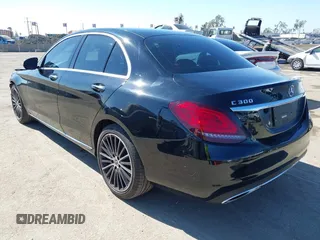 2020 Mercedes-Benz C 300 with VIN W1KWF8DB7LR579318, listed as a IAAI auction lot 41628243 with 48,764 mi miles and . Bid and sale history available at carsss.com. Image 3.